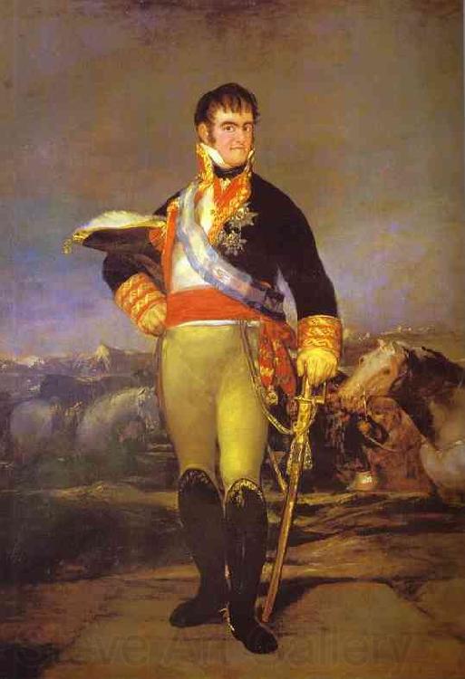 Francisco Jose de Goya Portrait of Ferdinand